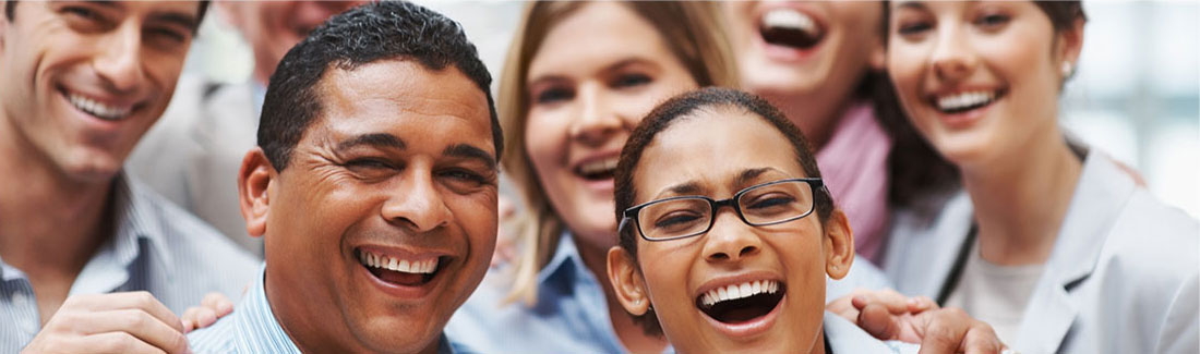 Photo of smiling faces